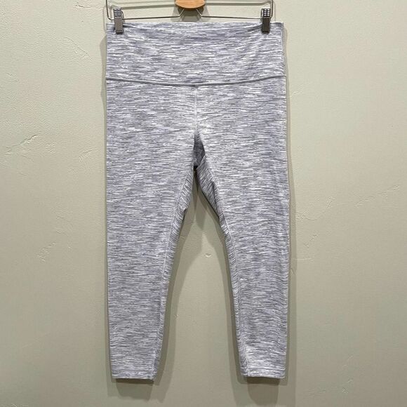 Lululemon Wunder Under Grey 7/8 Tight Leggings - Size: 12 - Picture 2 of 10